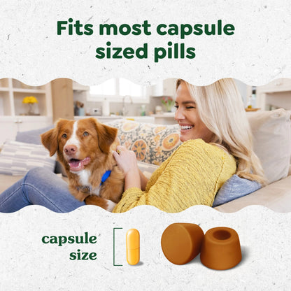Pill Pockets for Dogs Chicken Flavor Large, Capsule Size Soft Dog Treats, 7.9 Oz, (30 Pk)